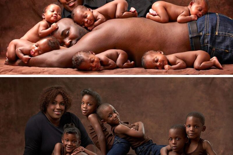 After 6 Years The McGhee Sextuplets Recreate The Photo That Made Them Famous