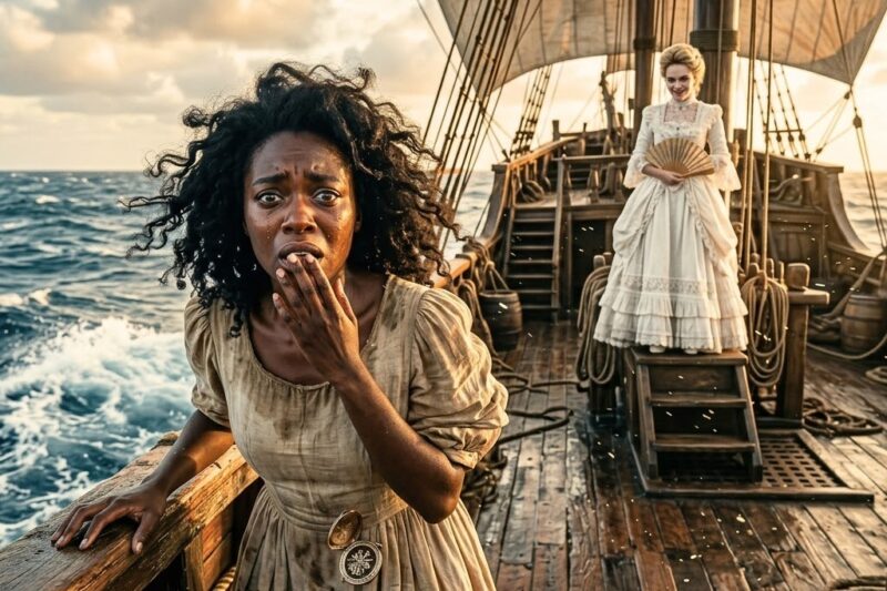 The mistress took the slave on a long ship voyage… but what happened along the way changed everything.
