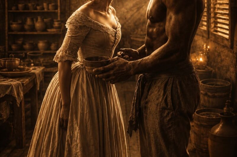 A slave impregnated a powerful heiress – they had s3x twice every morning…