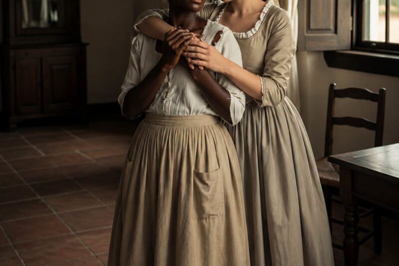 1500: The beautiful slave girl who made the mistress “fall in love” and leave the Colonel — It shocked the entire farm…