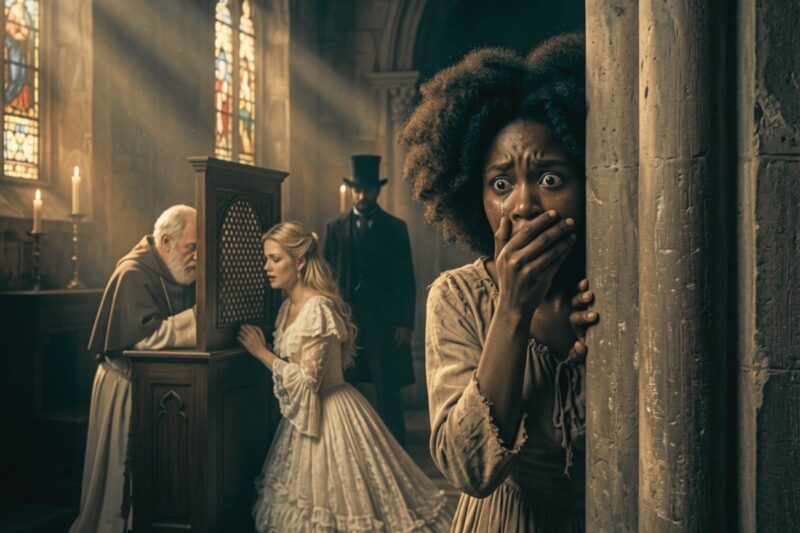 The Enslaved Woman Overheard the Mistress’s Confession to the Priest — But She Had No Idea Someone Else Was Watching…