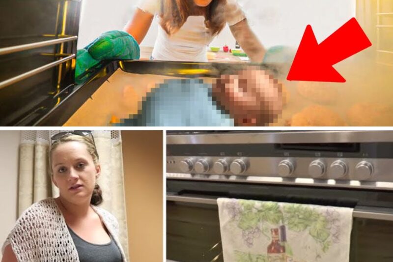 Husband Leaves Wife At 8 Months Pregnant. 5 Weeks Later She Finds This In The Oven