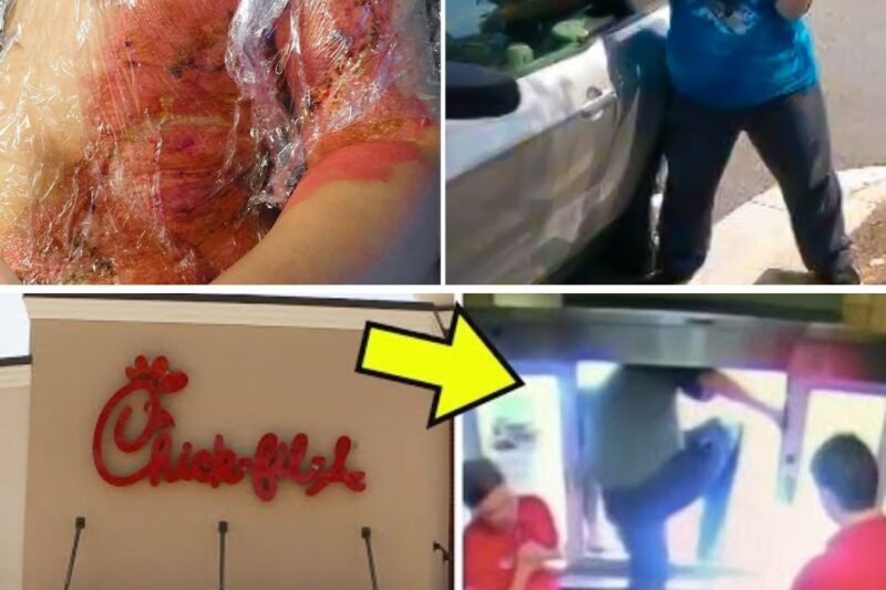 Chick fil A Manager Leaps Through Window After Spotting Kid In Backseat