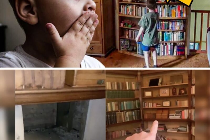 Kids Find a Secret Room Hidden Behind A Bookcase In Their House, Then Things Get Weird