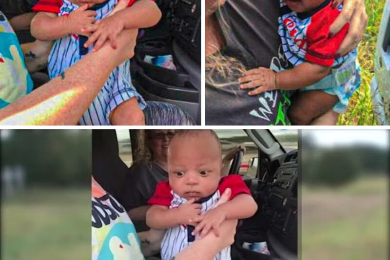 Man Found This Baby In A Car Seat By The Road, He Also Discovered The Items Left With Him
