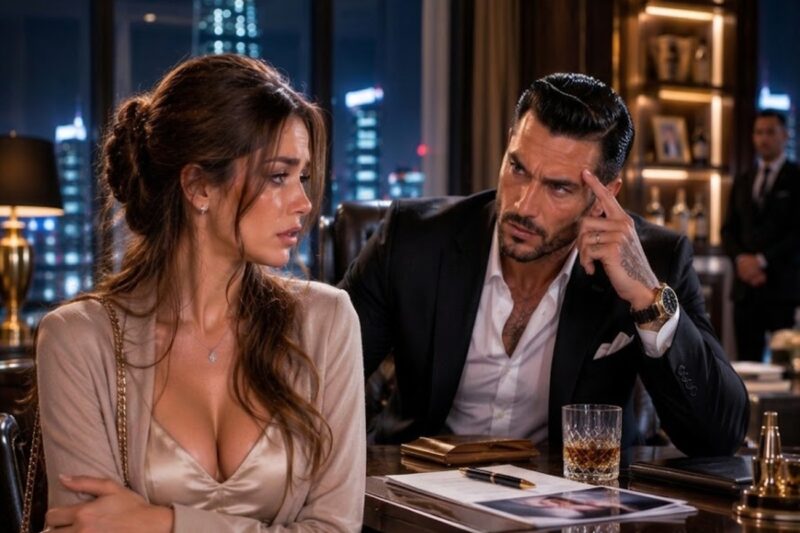 The Mafia Boss Stopped Her at the Door—”Tell Me the Truth Before You Leave”