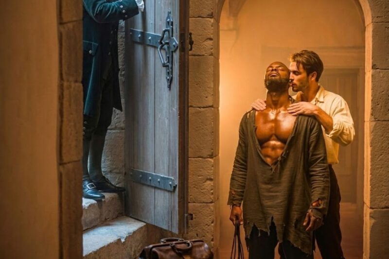 THE BARON THOUGHT IT WAS PUNISHMENT… BUT WHAT HE SAW THROUGH THE CRACK IN THE DOOR.